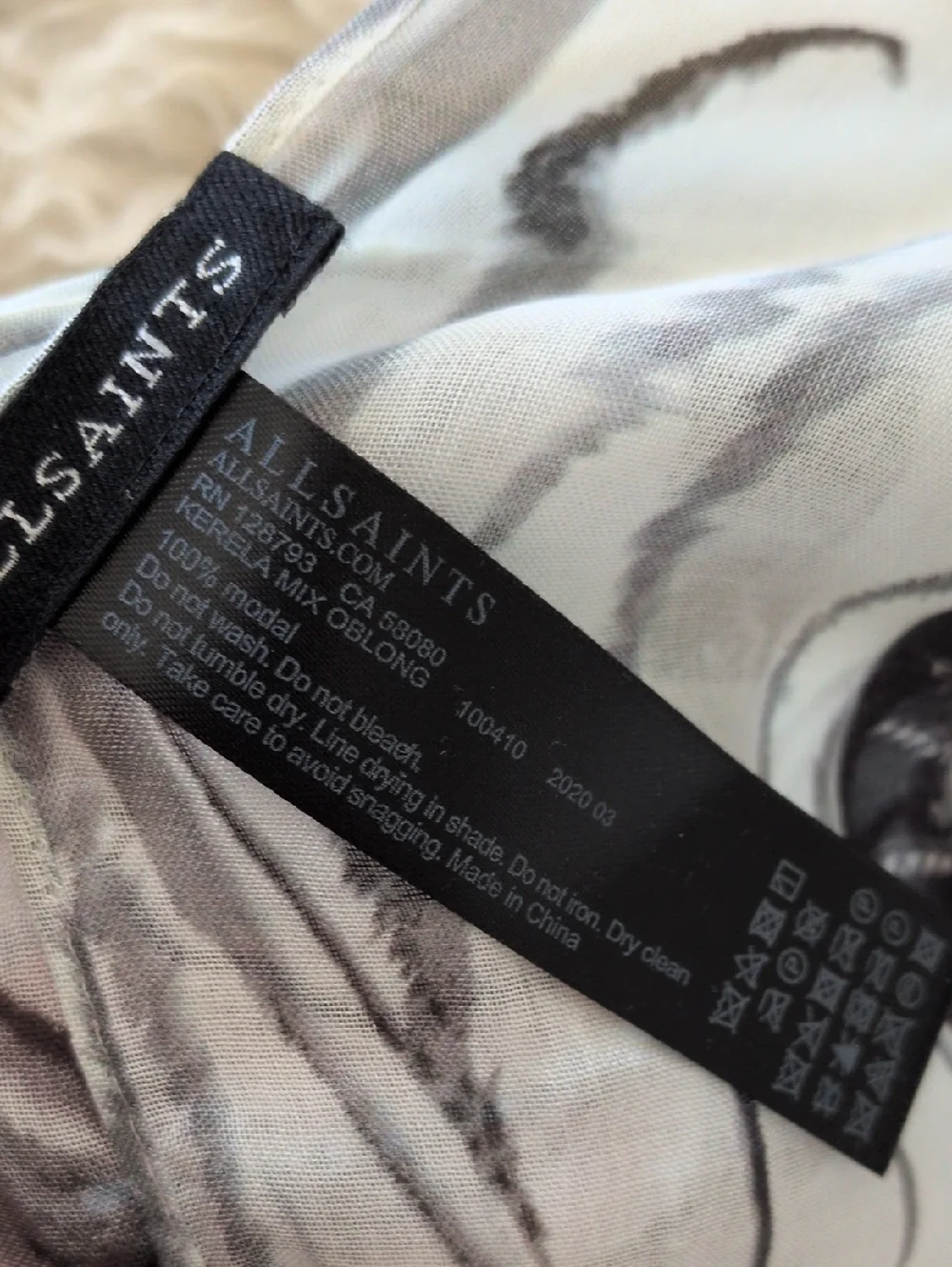 Alexander McQueen, All saints, Harrods Three-Scarf Bundle - Picture 8 of 13